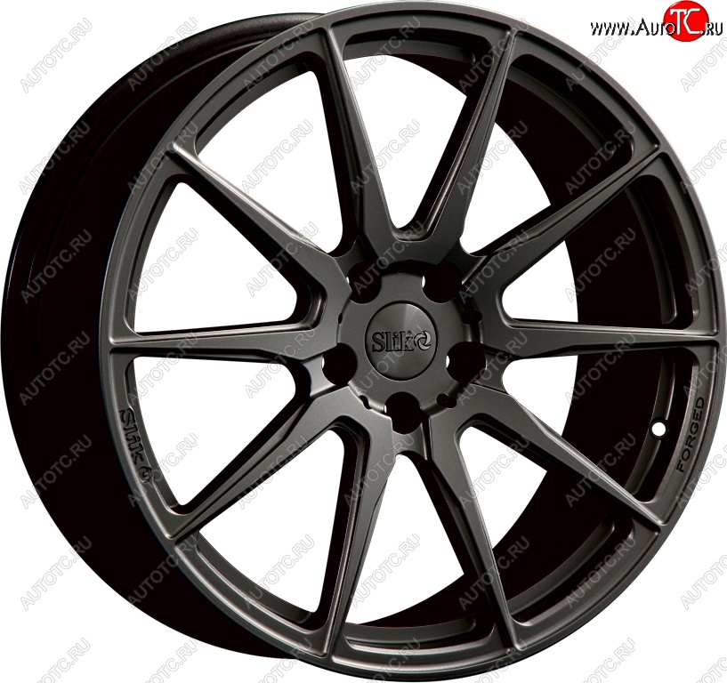 25 999 р. Кованый диск Slik PREMIUM L-732 7.5x17   (Темный хром (DC))  с доставкой в г. Воронеж