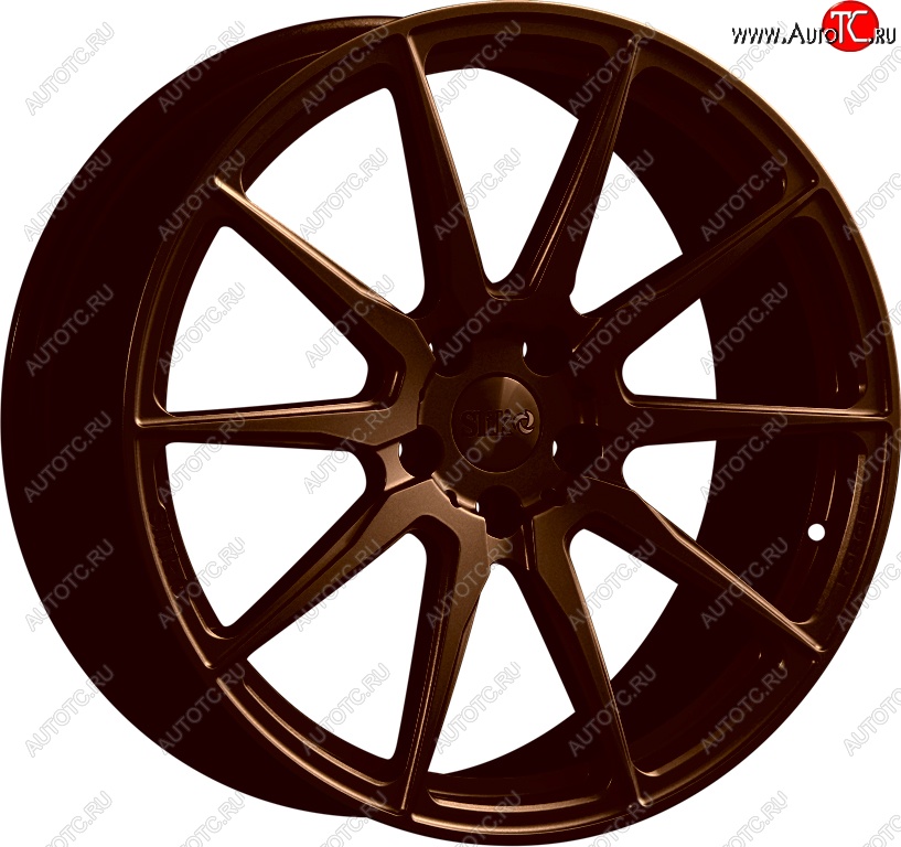 25 999 р. Кованый диск Slik PREMIUM L-732 7.5x17   (Коньячная бронза глянец (BRZCGN))  с доставкой в г. Воронеж