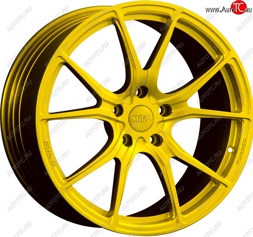 26 799 р. Кованый диск Slik PREMIUM L-733 7.5x17   (Candy ярко-желтый (Candy YELLOW))  с доставкой в г. Воронеж