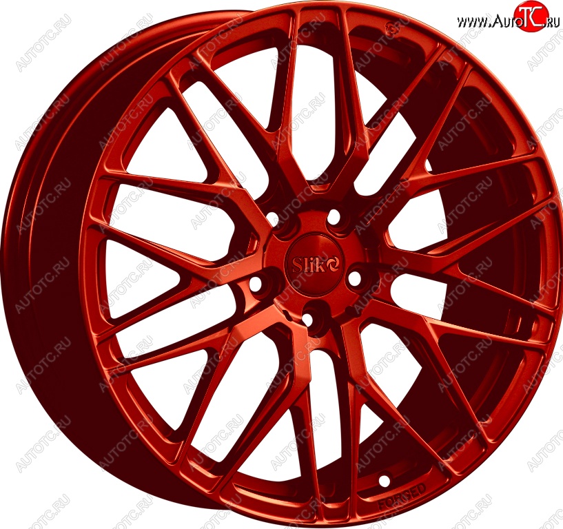 26 799 р. Кованый диск Slik PREMIUM L-734 7.5x17   (Candy красный (Candy RED))  с доставкой в г. Воронеж