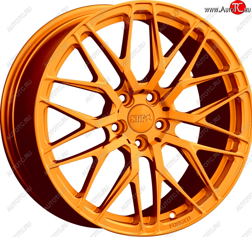 26 799 р. Кованый диск Slik PREMIUM L-734 7.5x17   (Candy медно-оранжевый глянцевый)  с доставкой в г. Воронеж