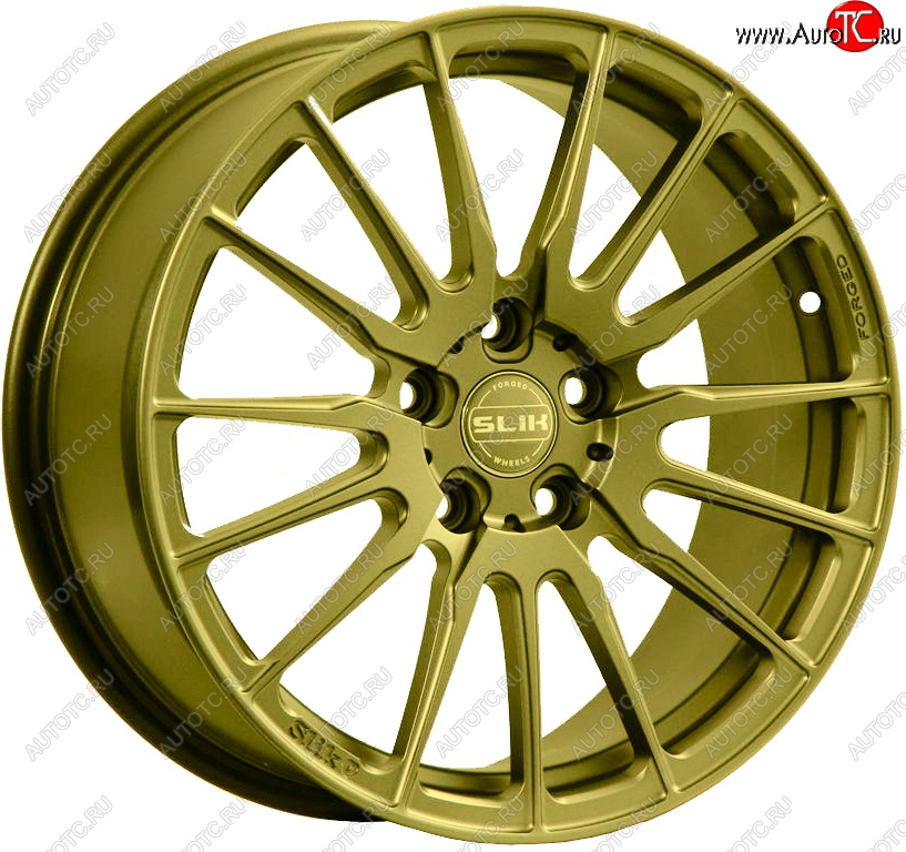 25 999 р. Кованый диск Slik PREMIUM L-738 7.5x17   (Золотой (G))  с доставкой в г. Воронеж