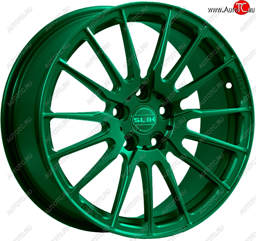 25 999 р. Кованый диск Slik PREMIUM L-738 7.5x17   (Candy изумрудно-зеленый (Candy Green))  с доставкой в г. Воронеж