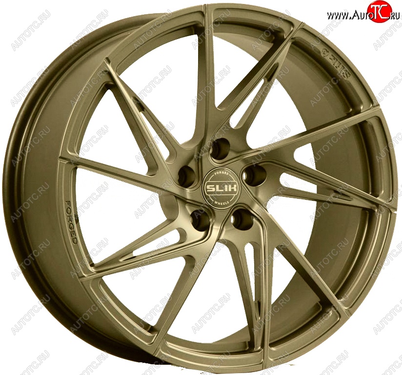 25 999 р. Кованый диск Slik PREMIUM L-739 7.5x17   (Золотой (G))  с доставкой в г. Воронеж