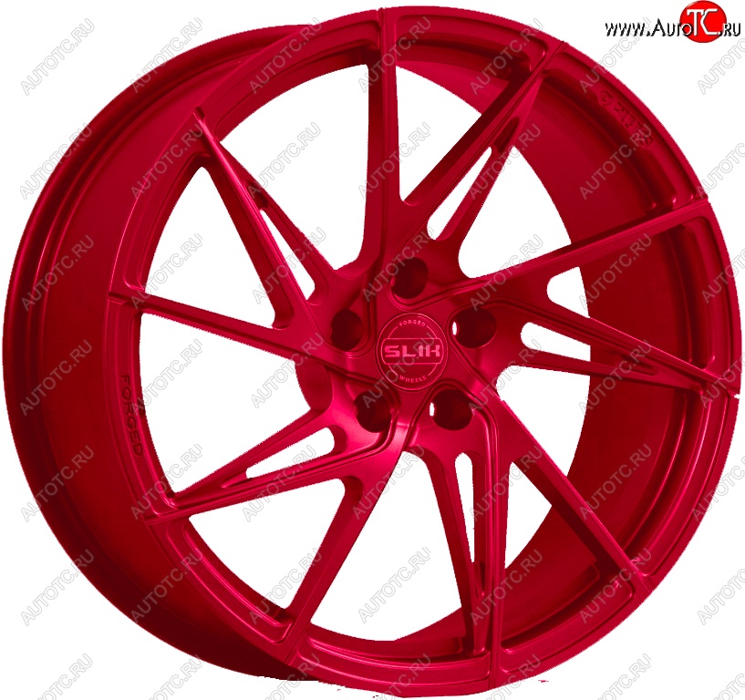 25 999 р. Кованый диск Slik PREMIUM L-739 7.5x17   (Candy рубиновый (Candy RUBIN))  с доставкой в г. Воронеж