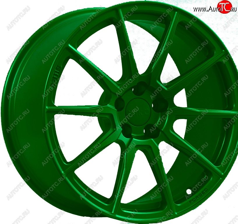 34 999 р. Кованый диск Slik PREMIUM L-752 9.0x17   (Зеленый (GREEEN))  с доставкой в г. Воронеж