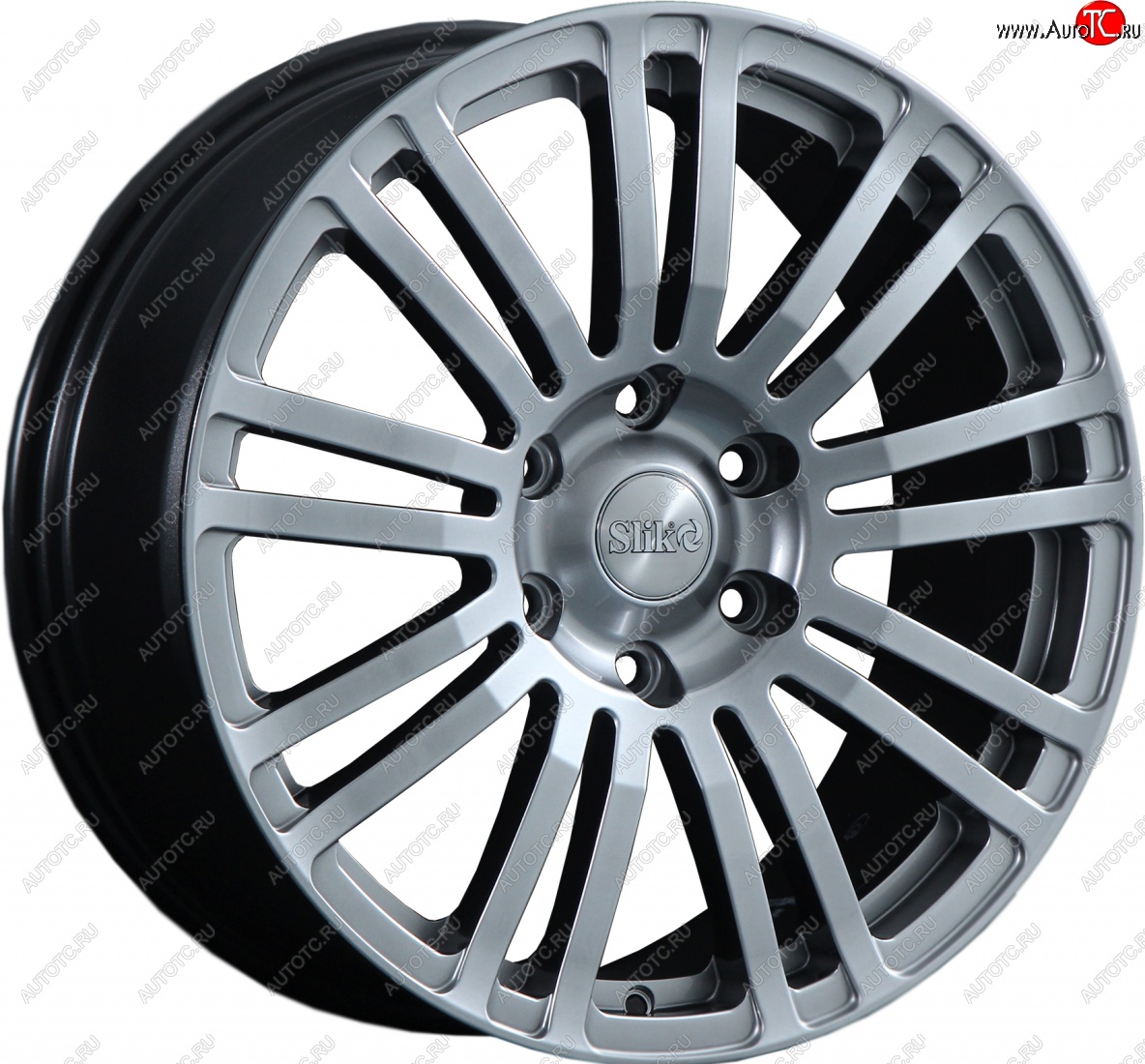 22 299 р. Кованый диск Slik Classic L-802 8.5x18   (Графит глянцевый (GM))  с доставкой в г. Воронеж