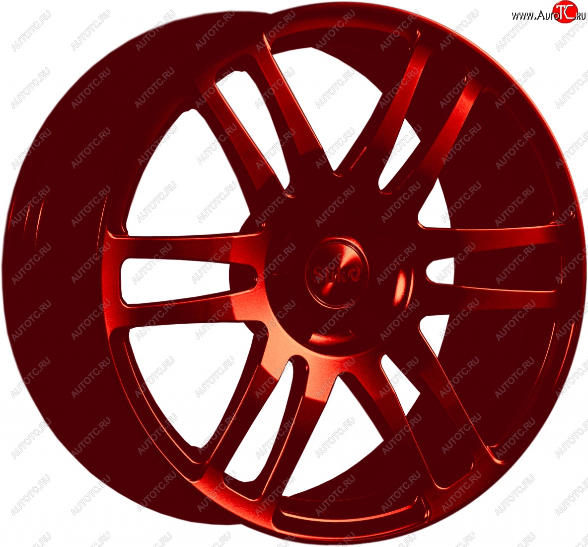 22 299 р. Кованый диск Slik Classic L-803 8.0x18   (Candy красный (Candy RED))  с доставкой в г. Воронеж