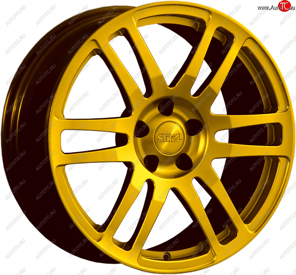 22 299 р. Кованый диск Slik Classic L-803 8.0x18   (Ярко желтый RAL1021 (YELLOW))  с доставкой в г. Воронеж