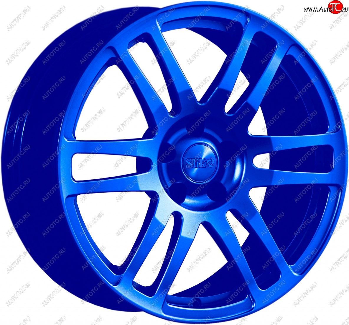 22 299 р. Кованый диск Slik Classic L-803 8.5x18   (Candy синий (Candy BLUE))  с доставкой в г. Воронеж