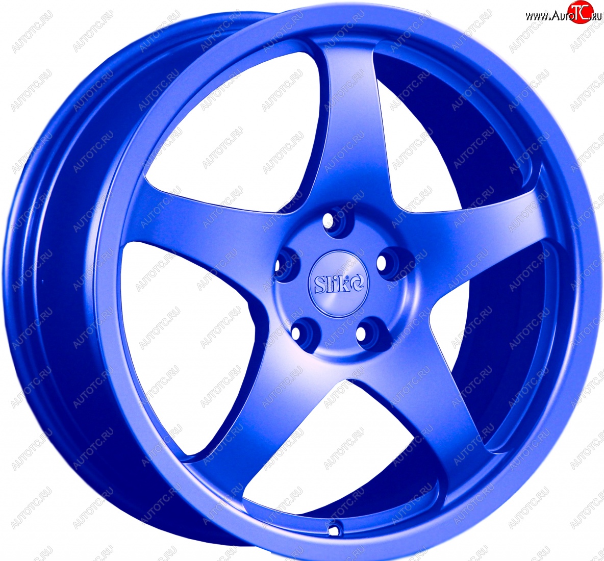 22 299 р. Кованый диск Slik Classic L-806 8.5x18   (Синий (BLUE))  с доставкой в г. Воронеж