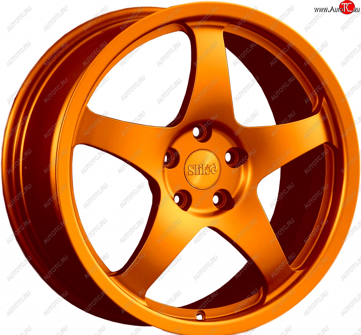 22 299 р. Кованый диск Slik Classic L-806 8.5x18   (Candy медно-оранжевый глянцевый)  с доставкой в г. Воронеж