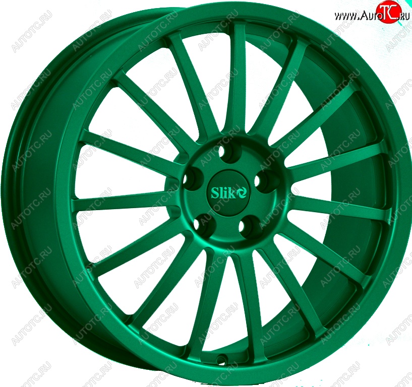 22 299 р. Кованый диск Slik Classic L-808 8.0x18   (Candy изумрудно-зеленый (Candy Green))  с доставкой в г. Воронеж