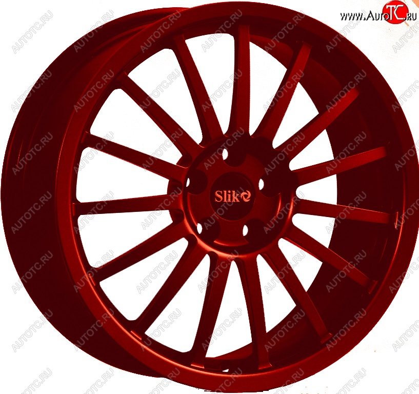 22 299 р. Кованый диск Slik Classic L-808 8.0x18   (Candy красный (Candy RED))  с доставкой в г. Воронеж