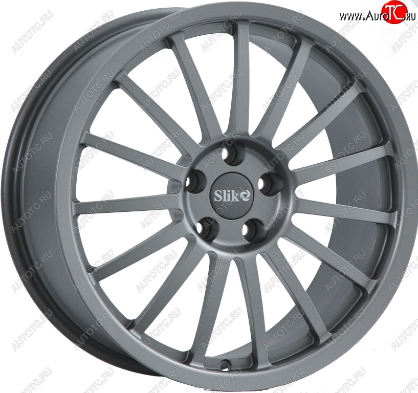 22 299 р. Кованый диск Slik Classic L-808 8.0x18   (Графит глянцевый (GM))  с доставкой в г. Воронеж