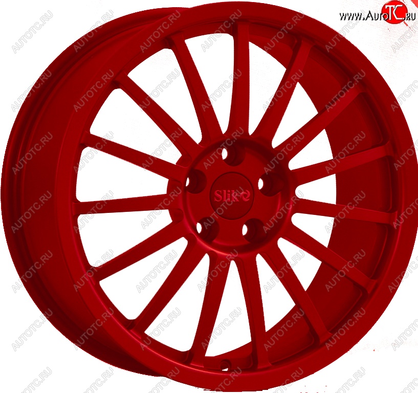 22 299 р. Кованый диск Slik Classic L-808 8.5x18   (Красный (RED))  с доставкой в г. Воронеж