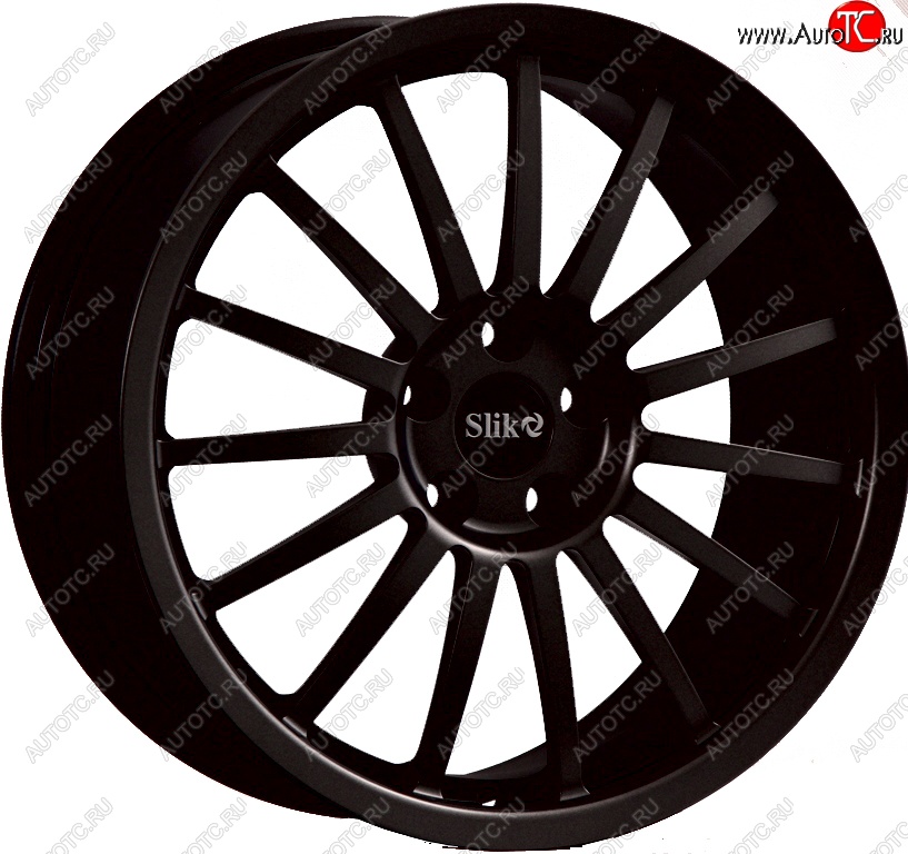 22 299 р. Кованый диск Slik Classic L-808 8.5x18   (Черный глянцевый (BK))  с доставкой в г. Воронеж
