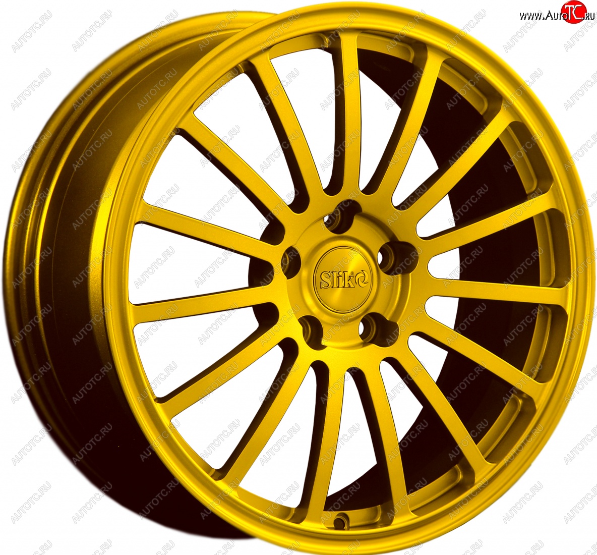 28 099 р. Кованый диск Slik Classic L-810 8.0x18   (Ярко желтый RAL1021 (YELLOW))  с доставкой в г. Воронеж