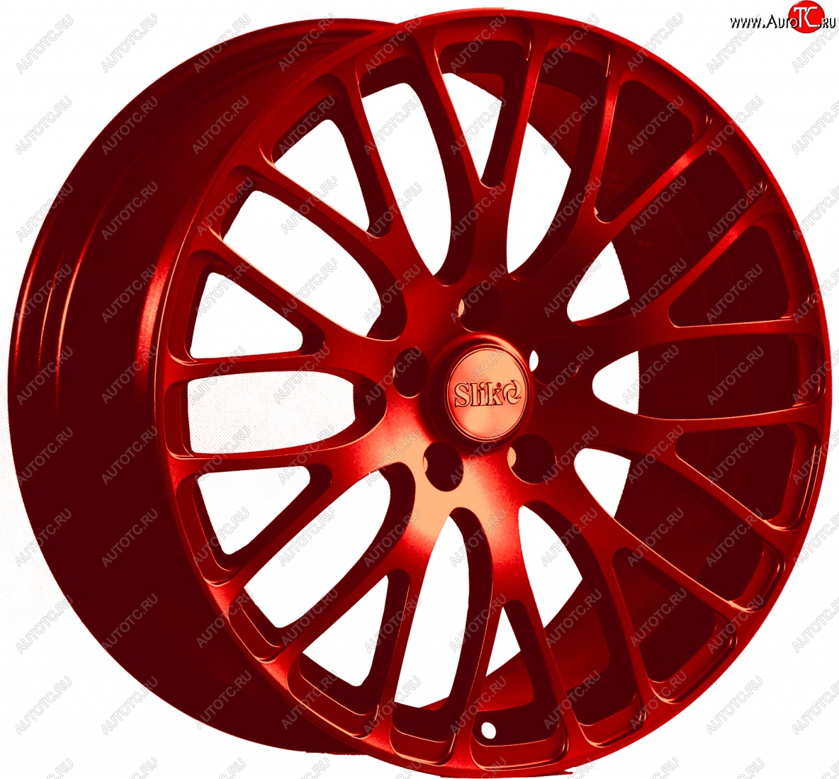 22 299 р. Кованый диск Slik Classic L-813 8.0x18   (Candy алый)  с доставкой в г. Воронеж