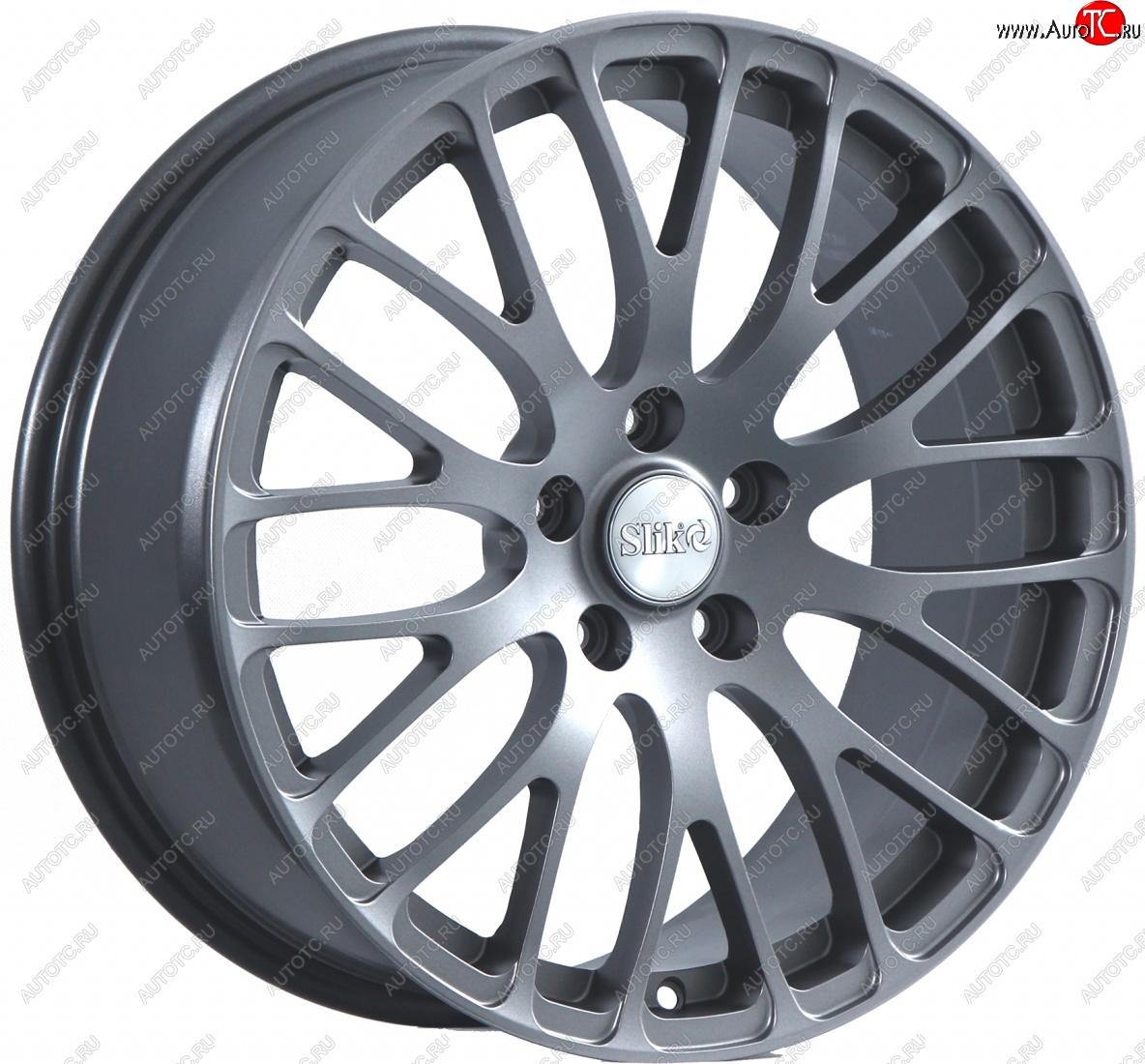 22 299 р. Кованый диск Slik Classic L-813 8.0x18   (Графит глянцевый (GM))  с доставкой в г. Воронеж