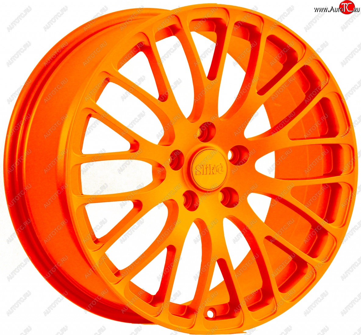 22 299 р. Кованый диск Slik Classic L-813 8.0x18   (Ярко оранжевый (ORANGE))  с доставкой в г. Воронеж