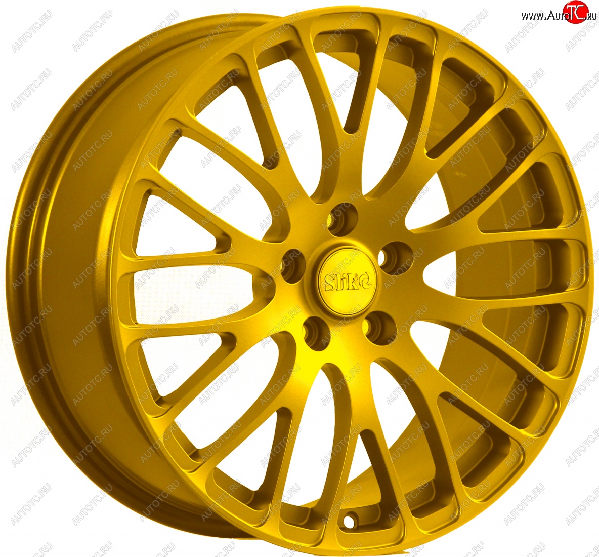 22 299 р. Кованый диск Slik Classic L-813 8.0x18   (Ярко желтый RAL1021 (YELLOW))  с доставкой в г. Воронеж