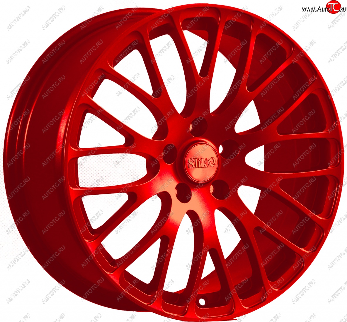 22 299 р. Кованый диск Slik Classic L-813 8.5x18   (Красный (RED))  с доставкой в г. Воронеж