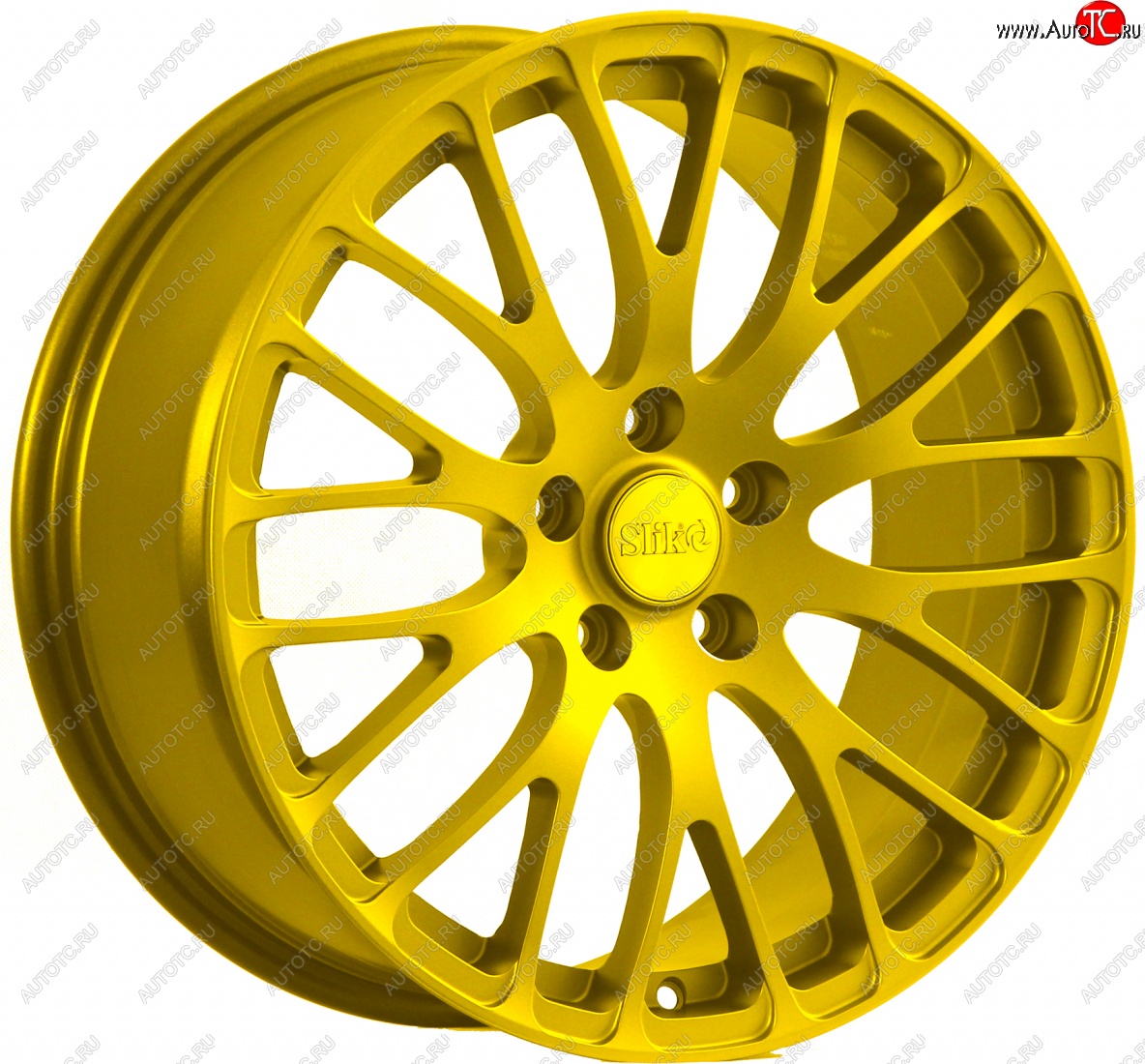 22 299 р. Кованый диск Slik Classic L-813 8.5x18   (Candy ярко-желтый (Candy YELLOW))  с доставкой в г. Воронеж