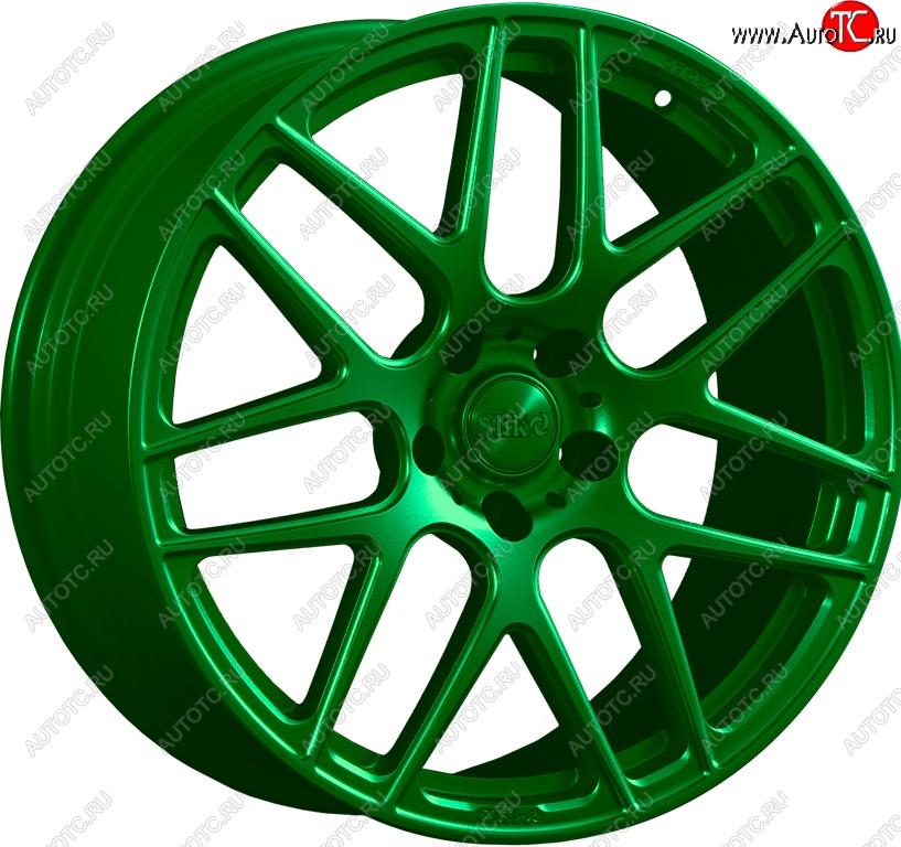35 499 р. Кованый диск Slik PREMIUM L-815 8.0x18   (Зеленый (GREEEN))  с доставкой в г. Воронеж