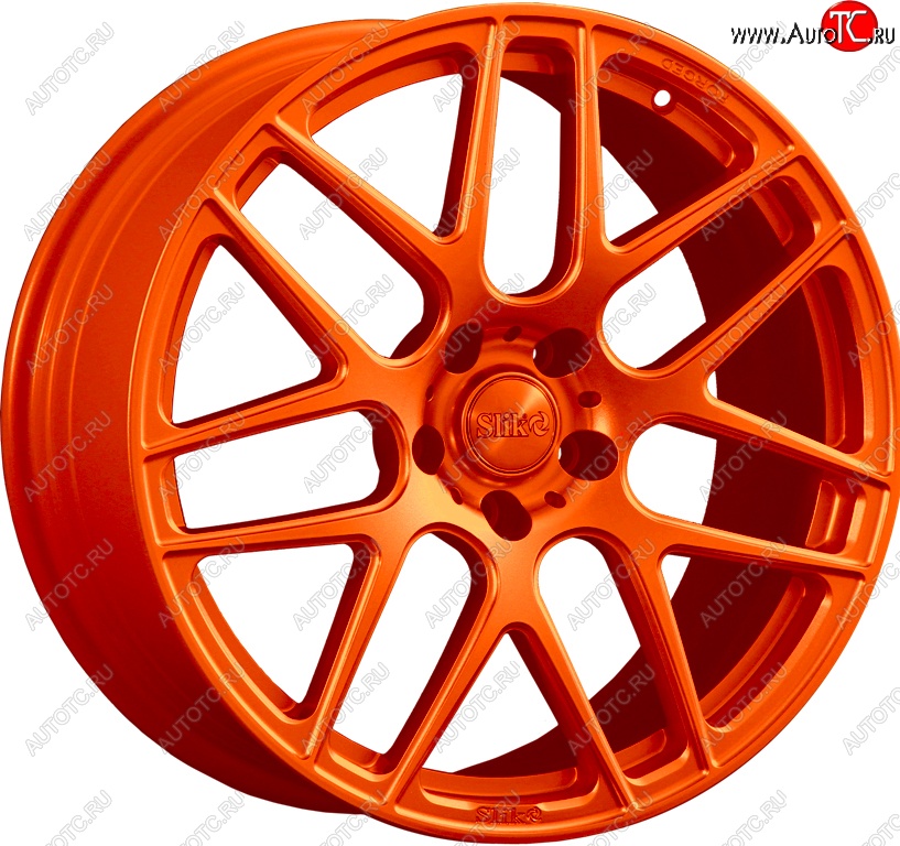 35 499 р. Кованый диск Slik PREMIUM L-815 8.5x18   (Ярко оранжевый (ORANGE))  с доставкой в г. Воронеж