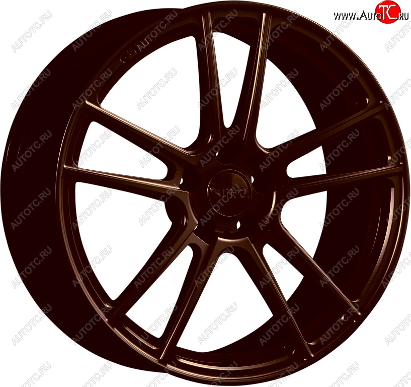 35 499 р. Кованый диск Slik PREMIUM L-817 8.0x18   (Коньячная бронза глянец (BRZCGN))  с доставкой в г. Воронеж