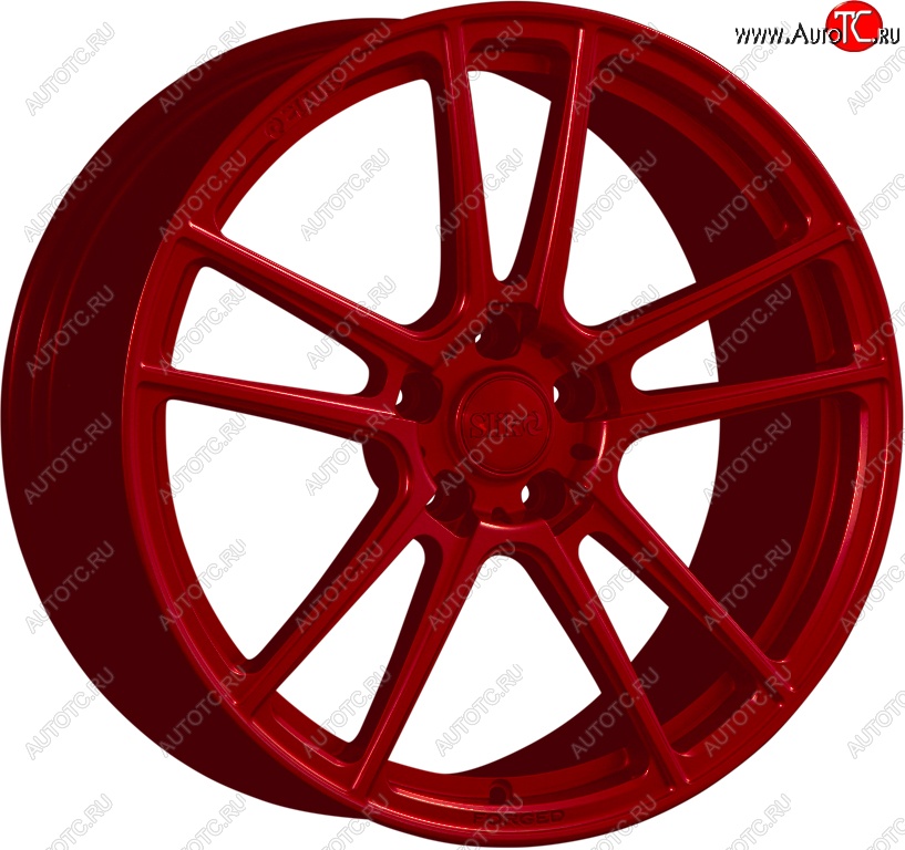 35 499 р. Кованый диск Slik PREMIUM L-817 8.0x18   (Красный (RED))  с доставкой в г. Воронеж