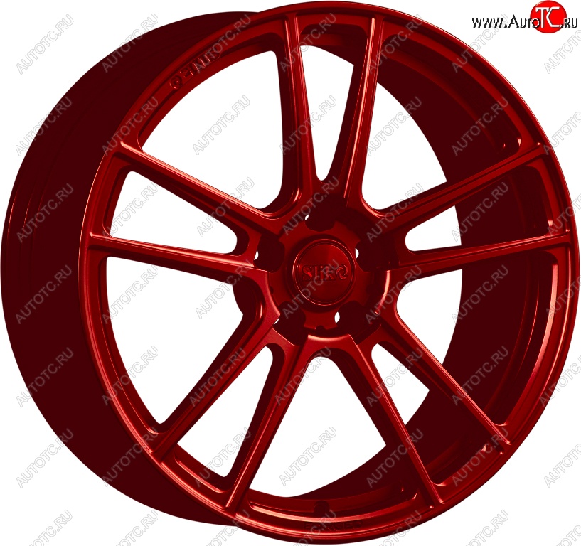 35 499 р. Кованый диск Slik PREMIUM L-817 8.0x18   (Candy алый)  с доставкой в г. Воронеж