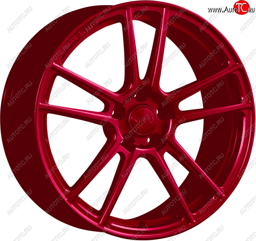 35 499 р. Кованый диск Slik PREMIUM L-817 8.0x18   (Candy рубиновый (Candy RUBIN))  с доставкой в г. Воронеж