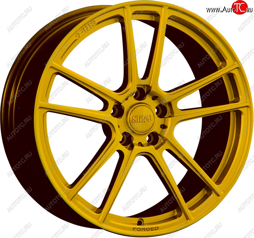 35 499 р. Кованый диск Slik PREMIUM L-817 8.0x18   (Ярко желтый RAL1021 (YELLOW))  с доставкой в г. Воронеж