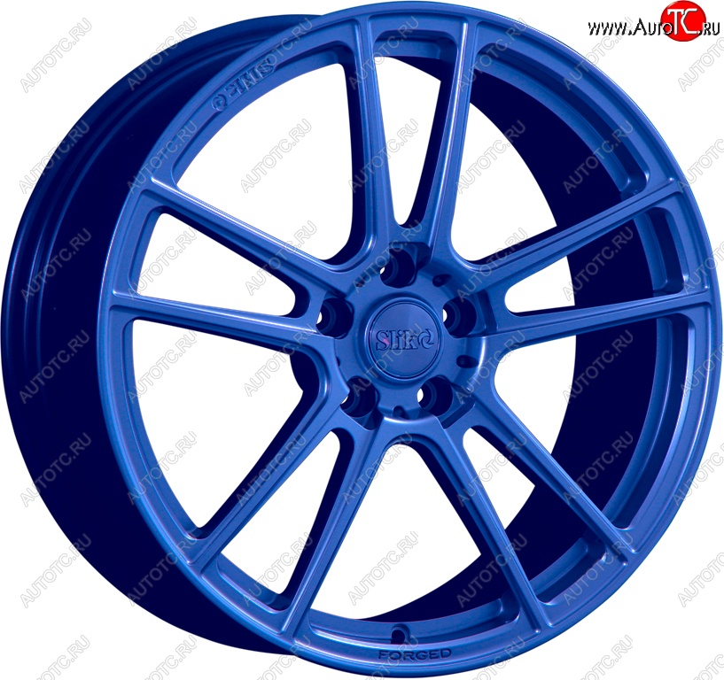 35 499 р. Кованый диск Slik PREMIUM L-817 8.0x18   (Синий (BLUE))  с доставкой в г. Воронеж