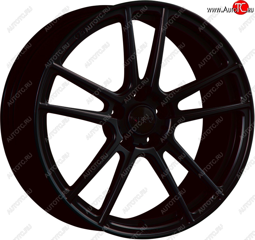33 199 р. Кованый диск Slik PREMIUM L-817 8.0x18   (Черный матовый (MB))  с доставкой в г. Воронеж