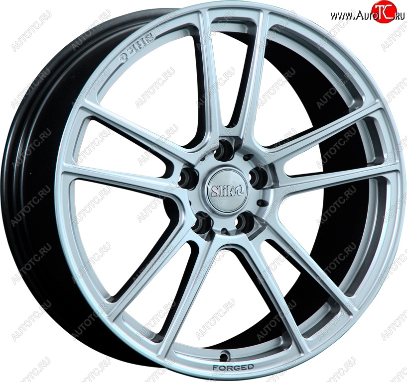 33 199 р. Кованый диск Slik PREMIUM L-817 8.0x18   (Ярко-блестящее серебро (HPB))  с доставкой в г. Воронеж