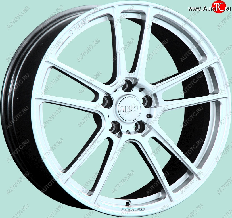 35 499 р. Кованый диск Slik PREMIUM L-817 8.0x18   (Белый (W))  с доставкой в г. Воронеж