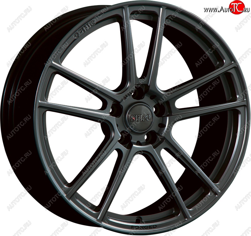 35 499 р. Кованый диск Slik PREMIUM L-817 8.5x18   (Темный хром (DC))  с доставкой в г. Воронеж
