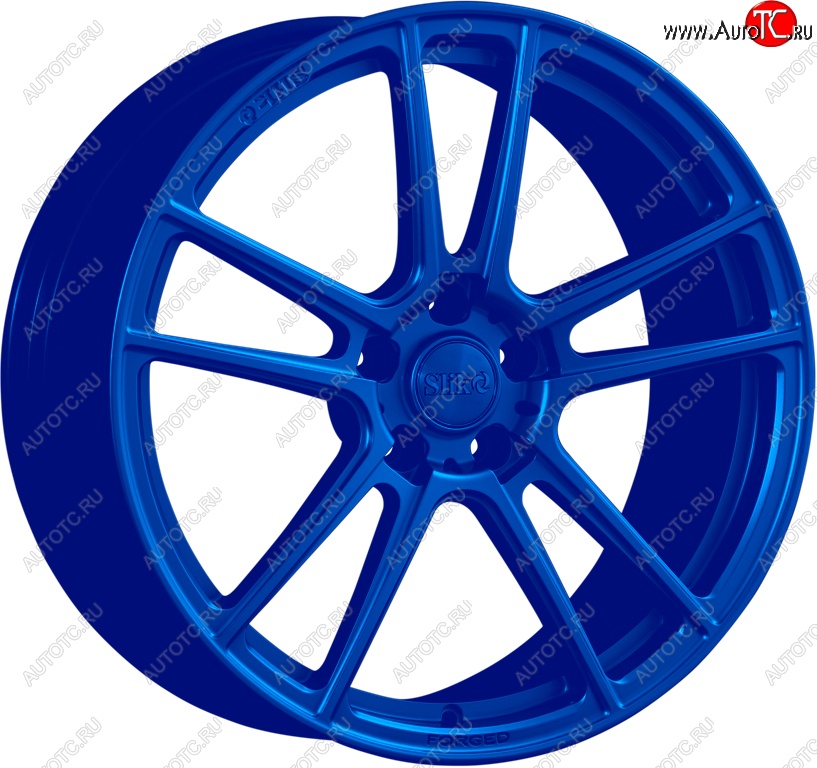 35 499 р. Кованый диск Slik PREMIUM L-817 8.5x18   (Candy синий (Candy BLUE))  с доставкой в г. Воронеж