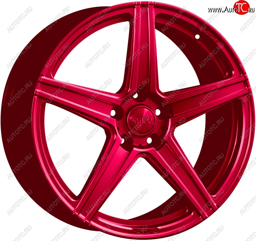 35 499 р. Кованый диск Slik PREMIUM L-819 8.0x18   (Candy рубиновый (Candy RUBIN))  с доставкой в г. Воронеж