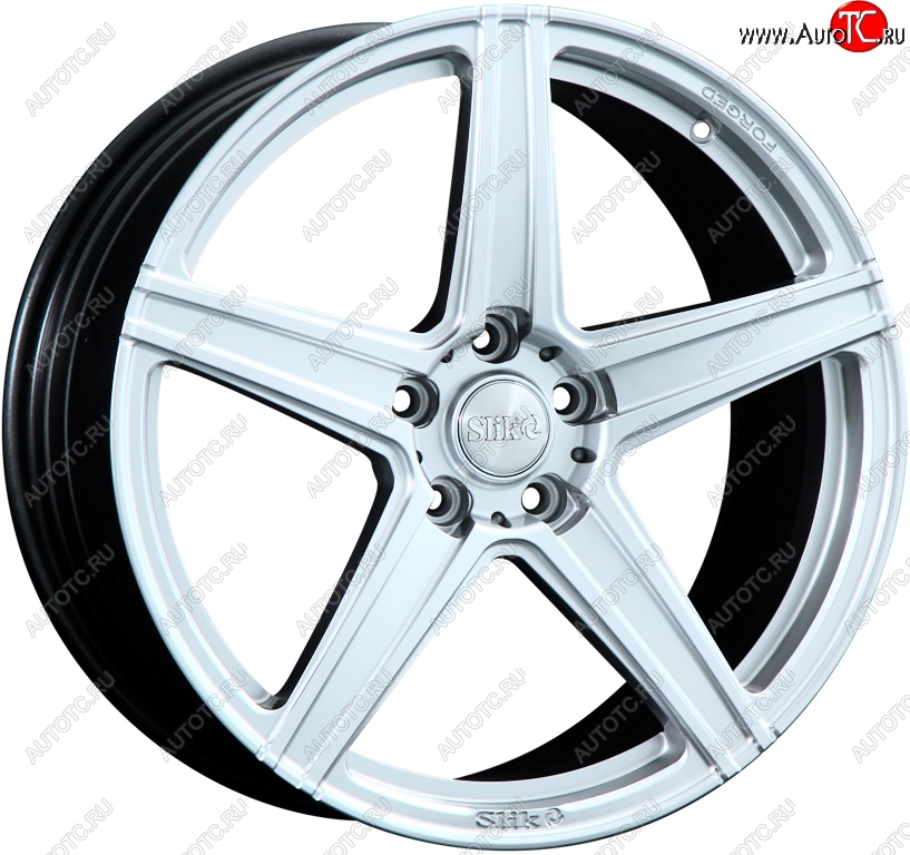 33 199 р. Кованый диск Slik PREMIUM L-819 8.0x18   (Ярко блестящее серебро (HPB))  с доставкой в г. Воронеж