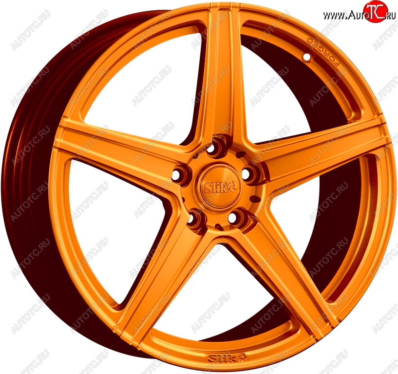 35 499 р. Кованый диск Slik PREMIUM L-819 8.0x18   (Candy медно-оранжевый глянцевый)  с доставкой в г. Воронеж
