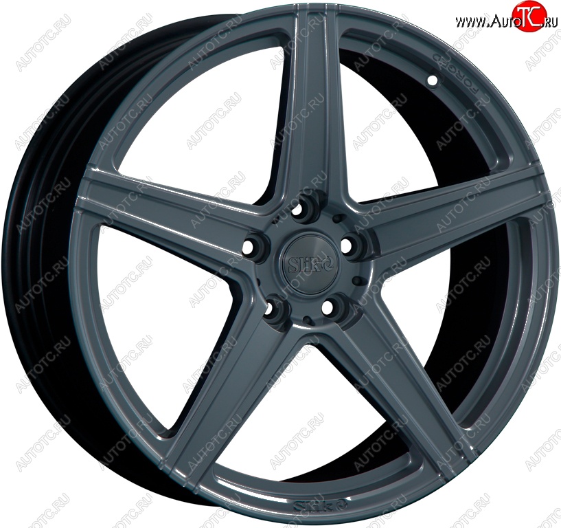 35 499 р. Кованый диск Slik PREMIUM L-819 8.5x18   (Матовый серый титан (TITAN))  с доставкой в г. Воронеж