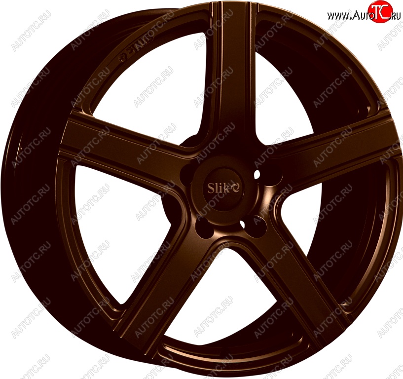 35 499 р. Кованый диск Slik PREMIUM L-822 8.0x18   (Коньячная бронза глянец (BRZCGN))  с доставкой в г. Воронеж