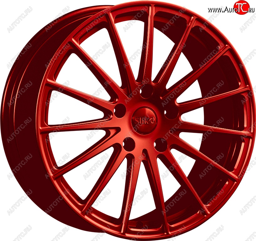35 499 р. Кованый диск Slik PREMIUM L-823 8.0x18   (Candy красный (Candy RED))  с доставкой в г. Воронеж
