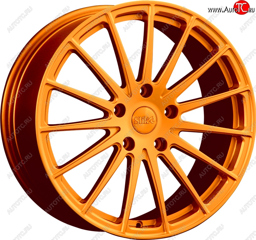 35 499 р. Кованый диск Slik PREMIUM L-823 8.0x18   (Candy медно-оранжевый глянцевый)  с доставкой в г. Воронеж