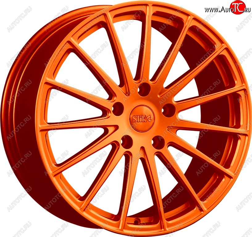 35 499 р. Кованый диск Slik PREMIUM L-823 8.0x18   (Ярко оранжевый (ORANGE))  с доставкой в г. Воронеж