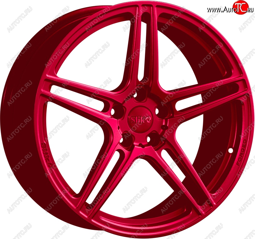 35 499 р. Кованый диск Slik PREMIUM L-824 8.5x18   (Candy рубиновый (Candy RUBIN))  с доставкой в г. Воронеж